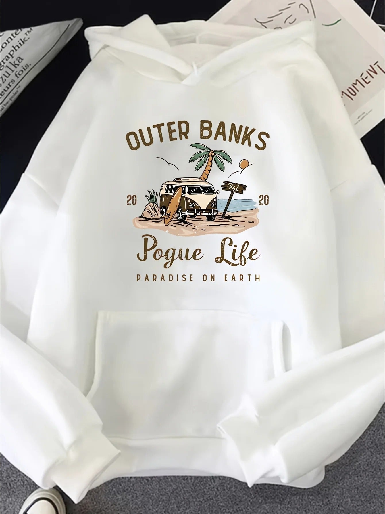 Women's Outer Banks Print Classic Hoodie